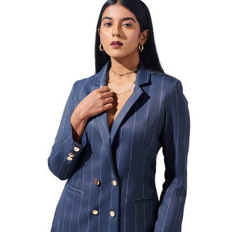 Indigo Echo Blazer