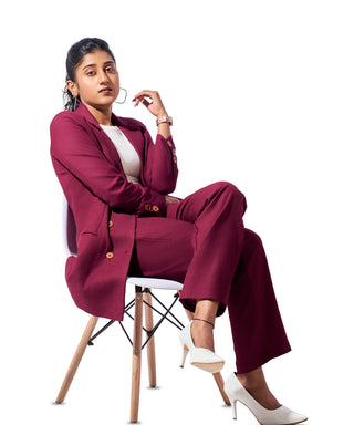 Amethyst Allure Blazer Co-ord
