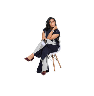 Styling Tips for Blue Haze Pleated Jumpsuit