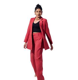 Ember Elegance Blazer Co-ord