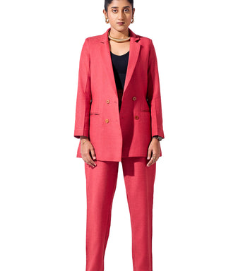 Ember Elegance Blazer Co-ord