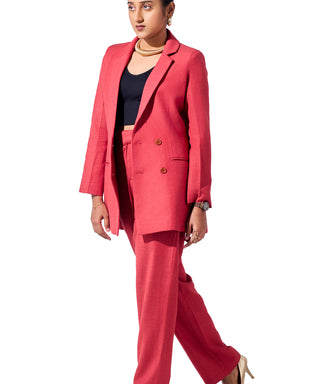 Ember Elegance Blazer Co-ord