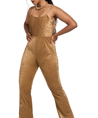 Desert Luxe Corset Jumpsuit