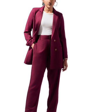 Amethyst Allure Blazer Co-ord