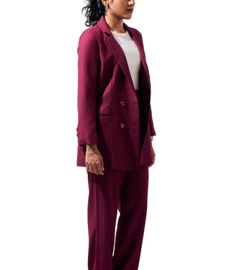 Amethyst Allure Blazer Co-ord