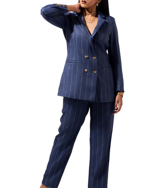 Indigo Echo Blazer Co-ord