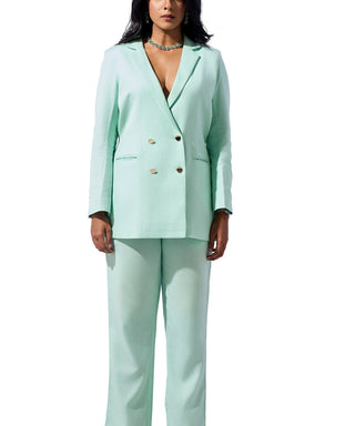 Morning Mint Blazer Co-ord