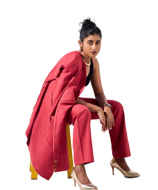 Ember Elegance Blazer Co-ord